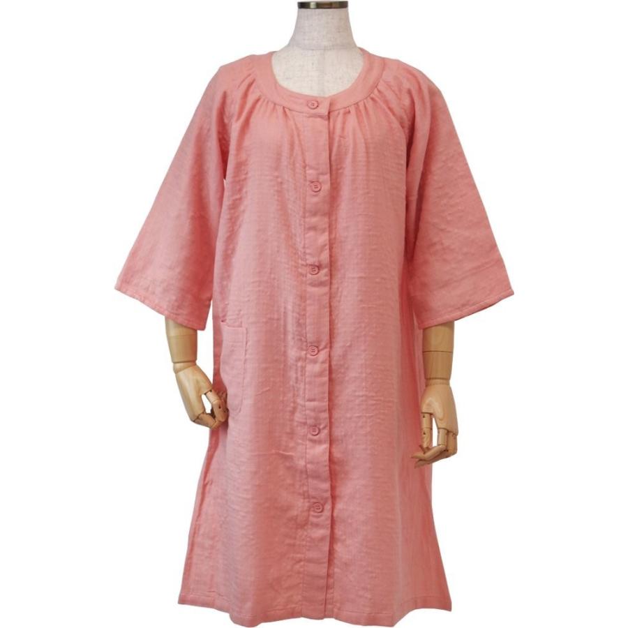 パジャマ ワンピース 前開き ボタン レディース 女性 日本アトピー協会推薦品 うさぎ屋 株式会社一兎 通販 Paypayモール