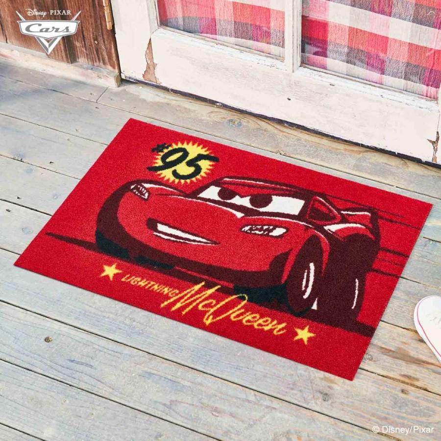 玄関マット 屋外用 屋内用 ドアマット 泥落とし おしゃれ エントランスマット カーズ マックイーン 車 うさぎ屋 株式会社一兎 通販 Paypayモール