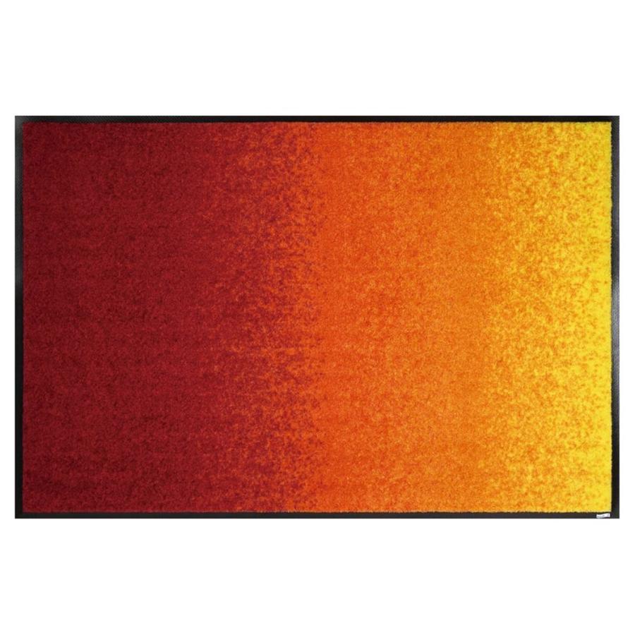 洗えるラグ ラグ グラデーション 赤系 50 75cm 玄関ラグ おしゃれ マット うさぎ屋 株式会社一兎 通販 Paypayモール