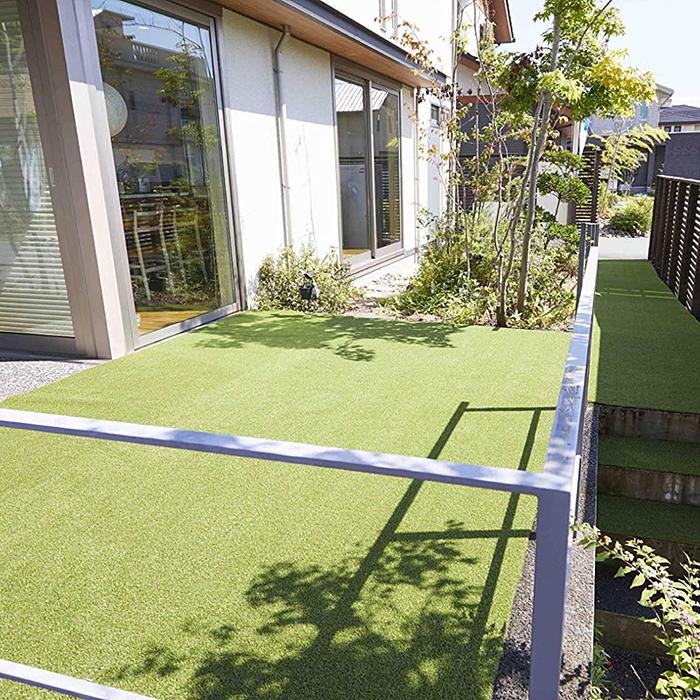 ワタナベ工業 人工芝 芝生 リアル 本物みたい 天然風 ロール 幅 182cm