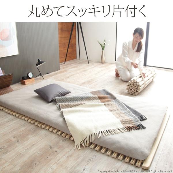 すのこベッド スノコ すのこ ロール シングル S 通気性 軽い