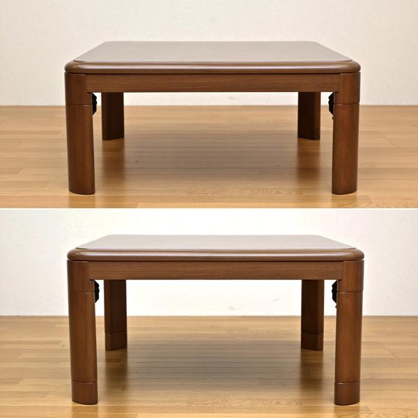 コタツ こたつテーブル 正方形 80×80 折りたたみ 折り畳み 折畳み 折れ