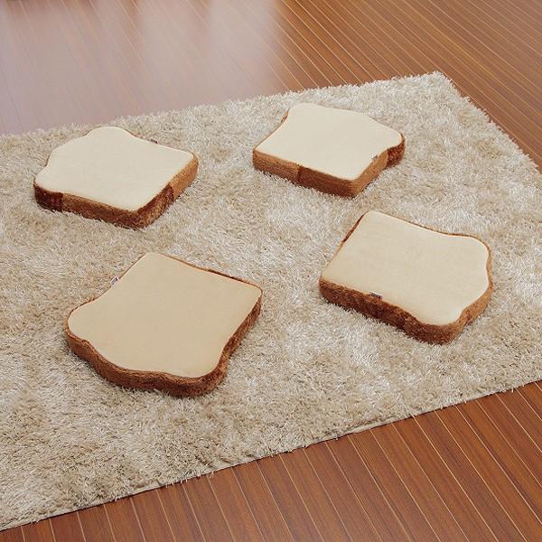 セルタン クッション おもしろ かわいい 座いす 座椅子 フロアクッション パン 食パン トースト パンクッション 4枚セット うさぎ屋 インテリア DIY - 通販 - Yahoo ショッピング