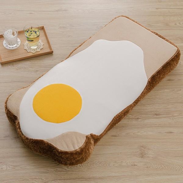 セルタン 座椅子 リクライニング 食パン 目玉焼き かわいい おもしろ