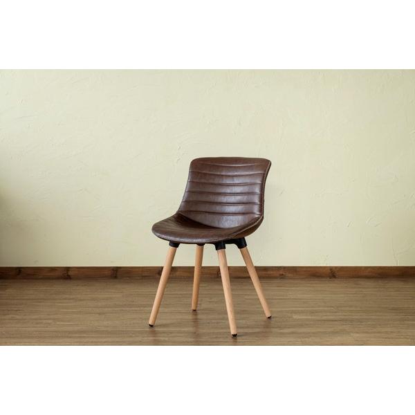 レザーのダ ダイニングチェアー 椅子 1脚 単品 うさぎ屋 株式会社一兎 通販