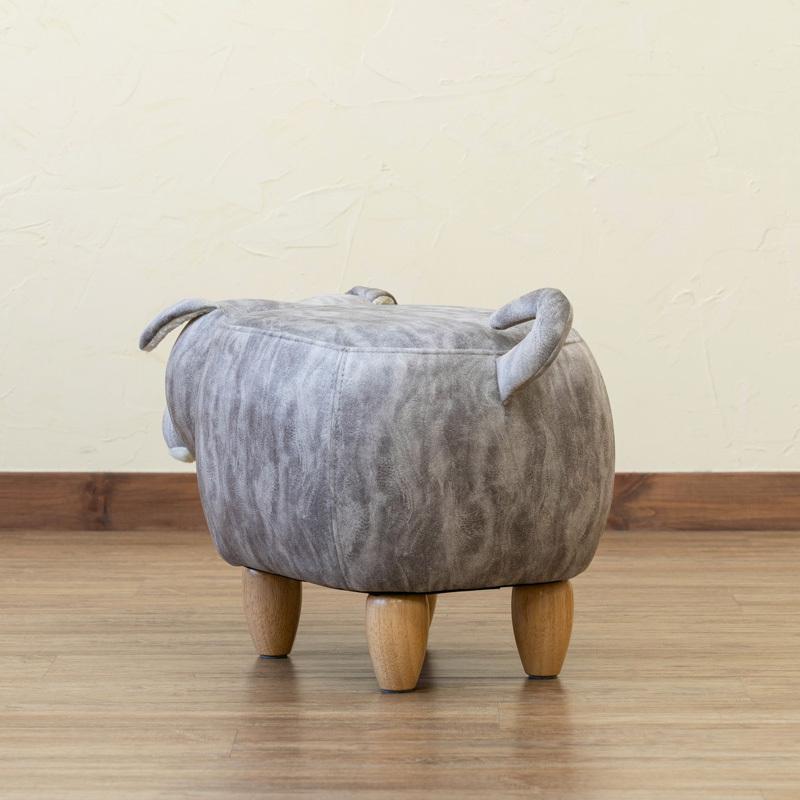 サカベ スツール イヌ 犬 いぬ ブルドッグ ブルドック 椅子 オットマン