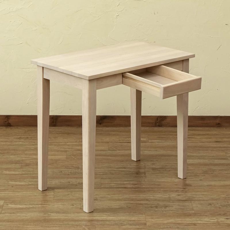 サカベ テーブル デスク シンプル 木製 引き出し付き 75×45cm サカベ テーブル デスク シンプル 木製 引き出し付き 75×45cm
