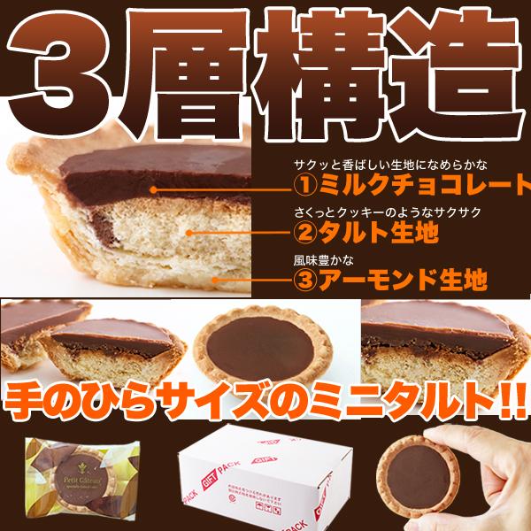 チョコタルト ガトー ミルクチョコ 洋菓子 チョコレートタルト おかし おやつ 個包装 大容量 クッキー アーモンド生地 タルト生地 ケーキ｜usagi-shop｜04