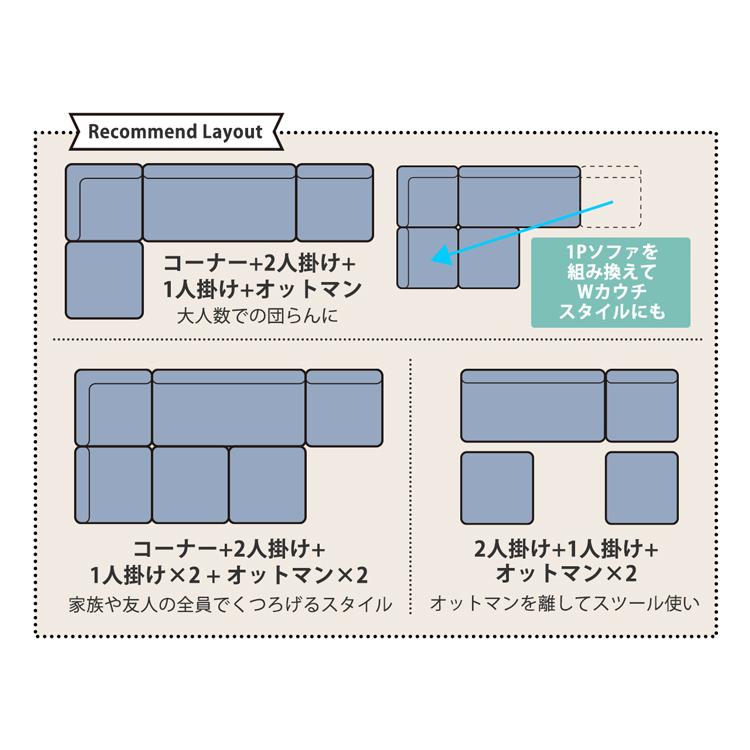 ソファ 1人掛け 単品 椅子 ソファー コーナー 角 L字 L型 脚付き 木製 クッション 座面 背もたれ 北欧 モダン ナチュラル カントリー調 カフェ風 おしゃれ｜usagi-shop｜08