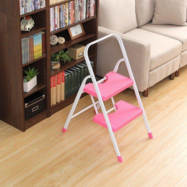 脚立 おしゃれ インテリア 2段 軽量 軽い 折りたたみ キッチン 踏み台