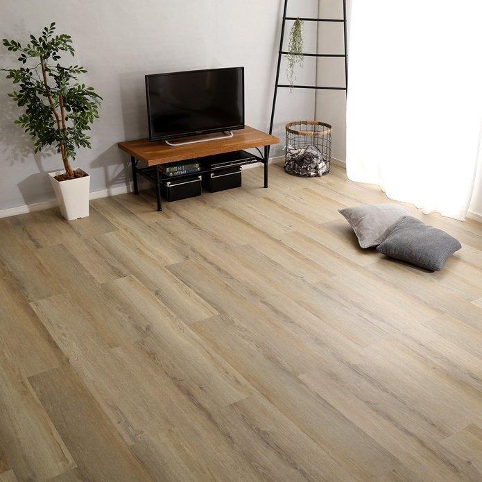 フロアタイル 賃貸対応 マンション 置くだけ DIY 簡単 床材 木目 土足