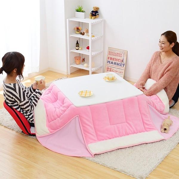 ホームテイスト（HOME taste） こたつ セット テーブル 白 ホワイト