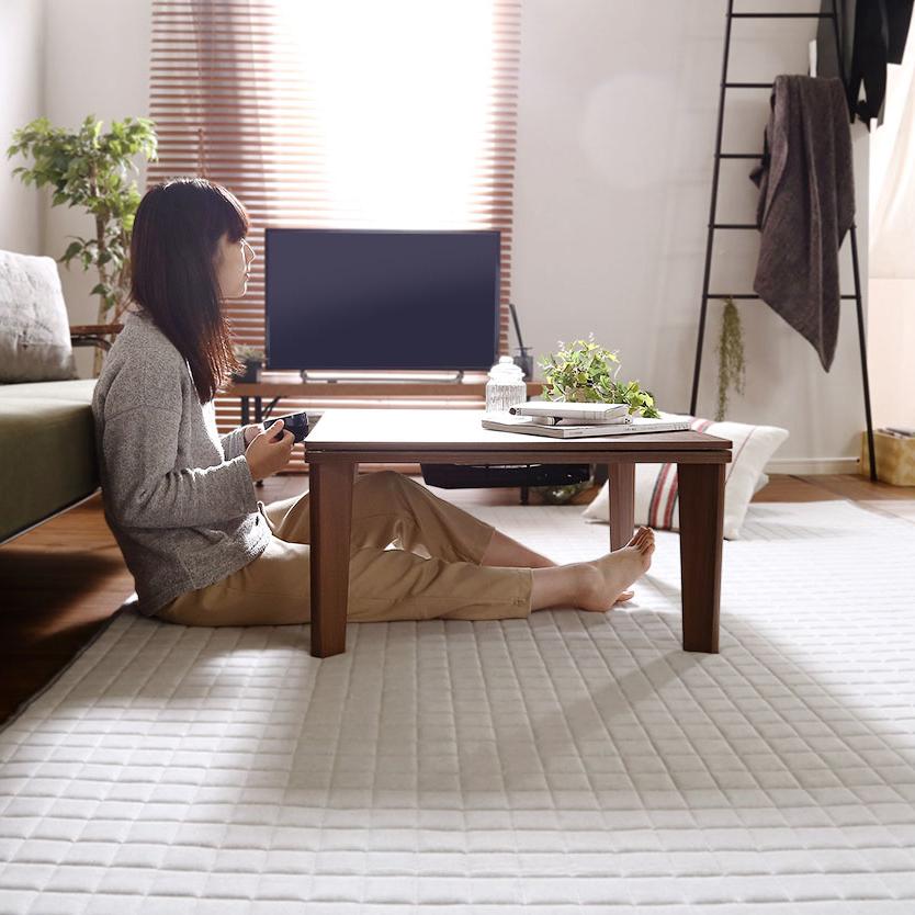 ホームテイスト（HOME taste） こたつ コタツ テーブル 単品 正方形 70 