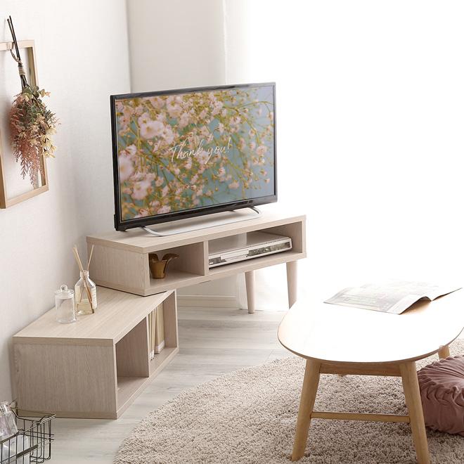 ホームテイスト テレビ台 収納付き おしゃれ 伸縮 北欧 32型対応 ホームテイスト テレビ台 収納付き おしゃれ 伸縮 北欧 32型対応