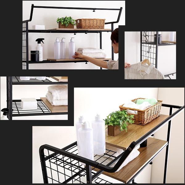 ❤大収納❣まるでオーダーメイドのように使い勝手抜群♪❤ランドリーラック まるでオーダーメイドのように使い勝手抜群のランドリーラック