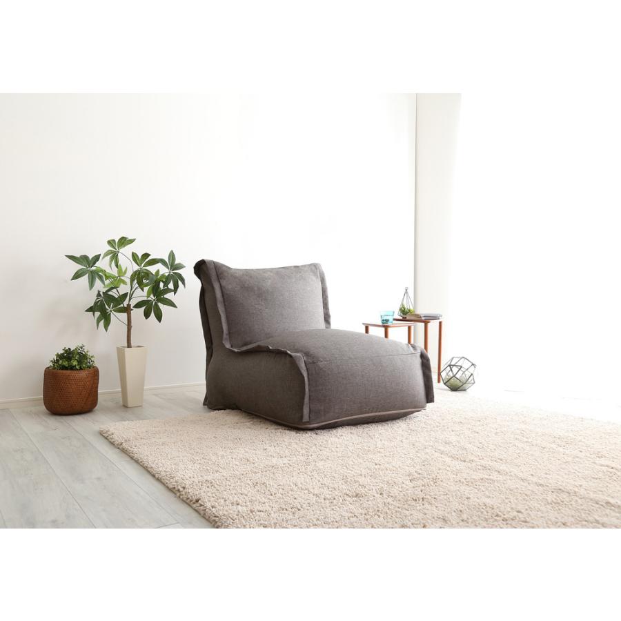 ビーズソファ 1人掛け 一人用 洗える カバーリング ビーズソファー