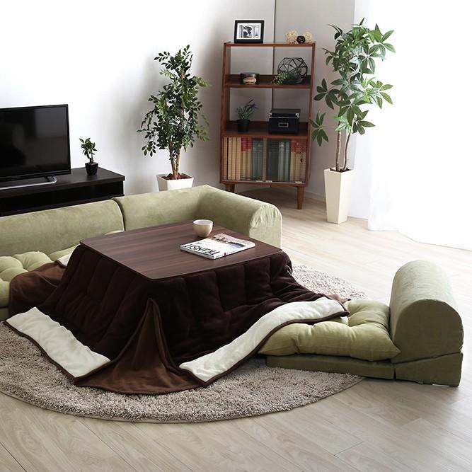 フロアーソファ 北欧 三人掛け ローソファ : うさぎ屋