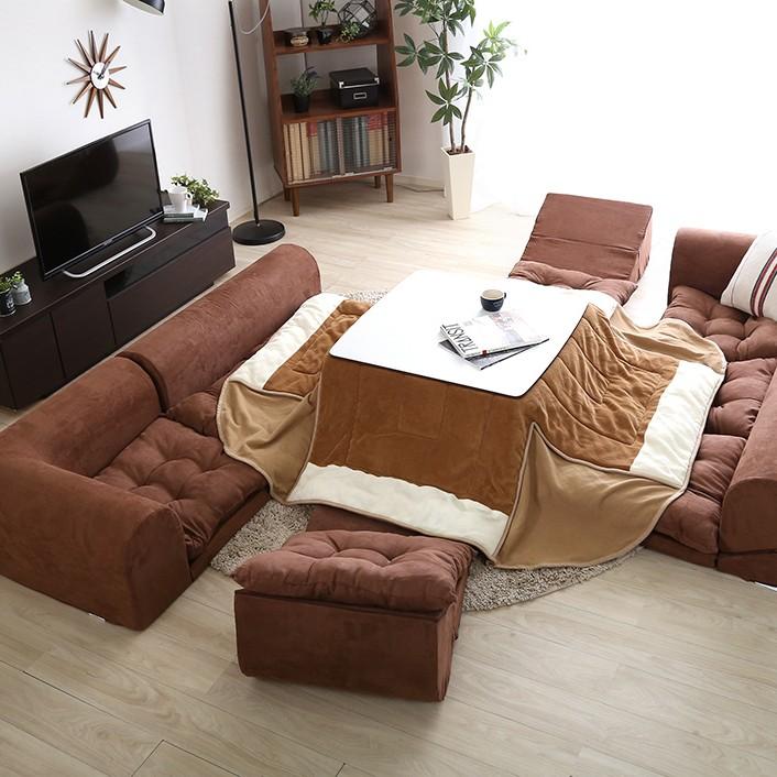 フロアソファ セット 北欧 三人掛け ローソファ : うさぎ屋 インテリア