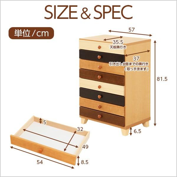 チェスト 引き出し 多い 棚 リビング 収納 おしゃれ カラフル : うさぎ