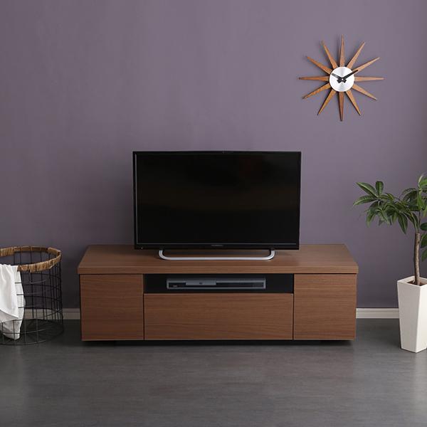 テレビ台 完成品 日本製 シンプル テレビローボード 幅120cm 収納 