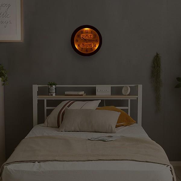 掛時計 壁掛け シチズン 電波時計 正確 狂わない カレンダー 湿度計