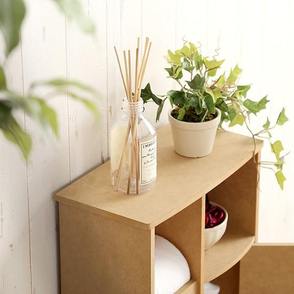 トイレラック スリム 薄型 トイレットペーパー 収納庫 トイレ用品 扉付き おしゃれ かわいい