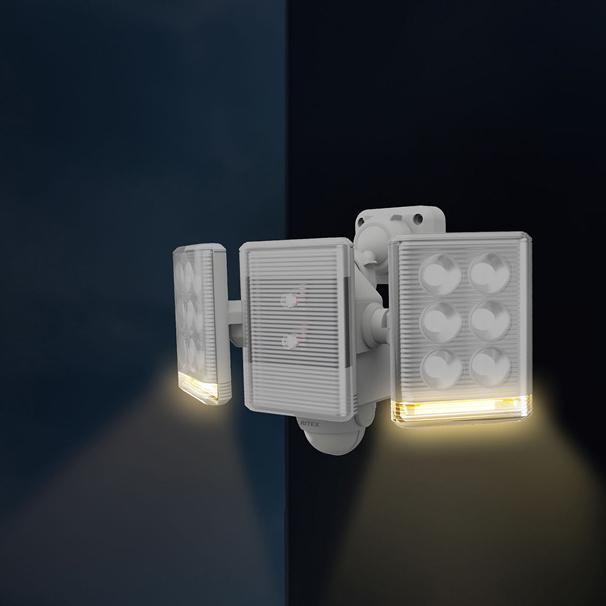 RITEX センサーライト 屋外 LEDライト 照明 防犯 ガレージ 倉庫 車庫