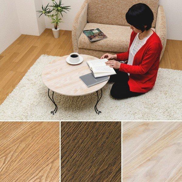 猫脚 テーブル 白 折りたたみ ホワイト 猫足家具 安い 猫脚ロー