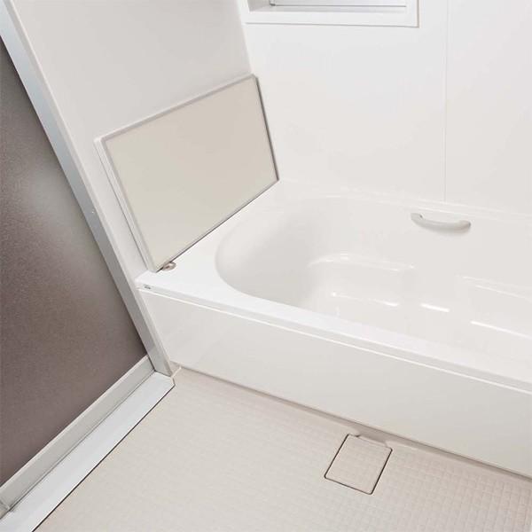 風呂ふた 風呂蓋 風呂フタ お風呂のふた 浴槽 サイズ 70×100cm用 68×98cm 組み合わせ 2枚割 カビ防止 抗菌 軽い 省スペース  日本製 フラット 板 お手入れ簡単