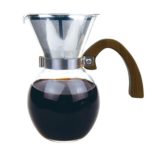 コーヒーメーカー 3杯 おしゃれ レトロ アンティーク 二重構造