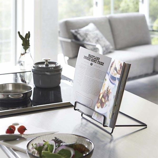 キッチンスタンド レシピスタンド タブレットスタンド レシピ立て タブレット立て ラック キッチン雑貨 おしゃれ 山崎実業 toh