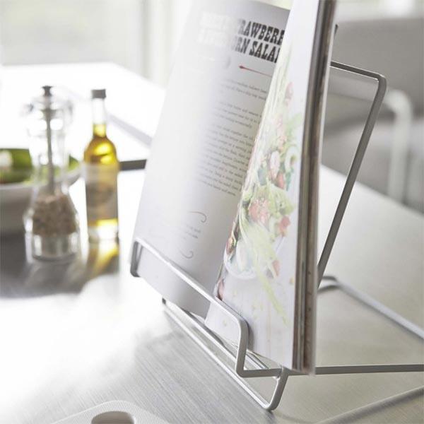 キッチンスタンド レシピスタンド タブレットスタンド レシピ立て タブレット立て ラック キッチン雑貨 おしゃれ 山崎実業 toh