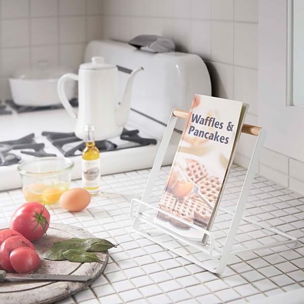レシピ立て タブレット立て キッチンスタンド レシピスタンド タブレットスタンド ラック キッチン雑貨 おしゃれ 山崎実業 toh