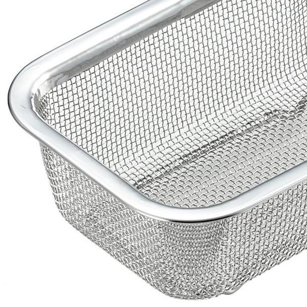 ザル 長方形 ステンレス シンプル : うさぎ屋 インテリア&DIY - 通販