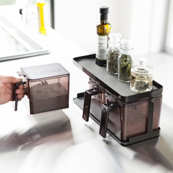 調味料ストッカー 調味料入れ 砂糖 塩 保存容器 山崎実業 うさぎ屋 株式会社一兎 通販 Paypayモール