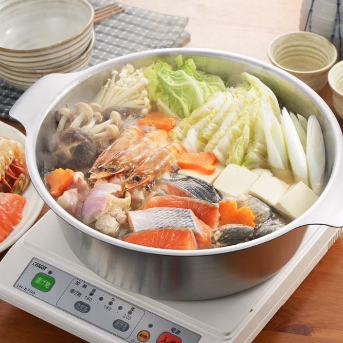 ステンレス鍋 日本製 IH対応 ガス対応 26cm : うさぎ屋 インテリア&DIY