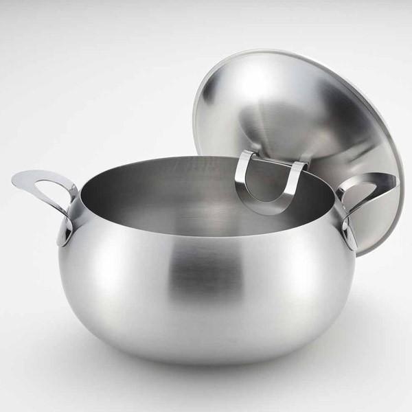 鍋 ステンレス カレーポット スープポット フタつき : うさぎ屋 鍋 ステンレス カレーポット スープポット フタつき : うさぎ屋