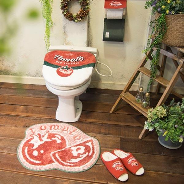 トイレマットセット 2点 洗浄便座用 特殊 北欧 おしゃれ トイレ