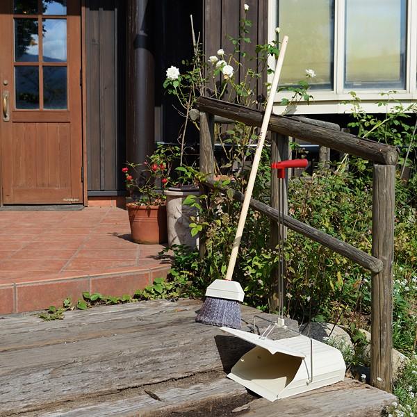 塵取り ちりとり フタつき おしゃれ 掃除道具 ロングダストパン