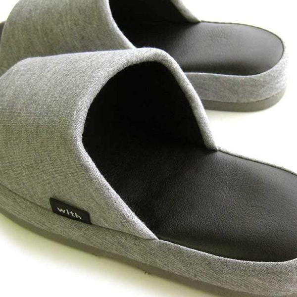 快適歩行 低反発スリッパ 楽天市場】スリッパ 低反発 通販 低反発スリッパ with ウィズ 足の裏に