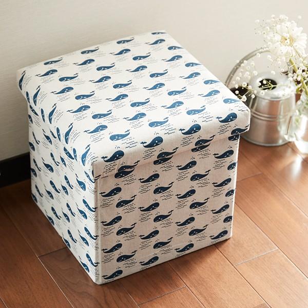 スツール 収納 折りたたみ 椅子 収納ボックス 収納スツール 北欧 おしゃれ インテリア 折畳み 省スペース 玄関 寝室 子供部屋 子ども部屋 うさぎ屋 株式会社一兎 通販 Paypayモール