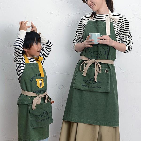 エプロン メンズ レディース 男女兼用 キッチン ガーデン キャンプ