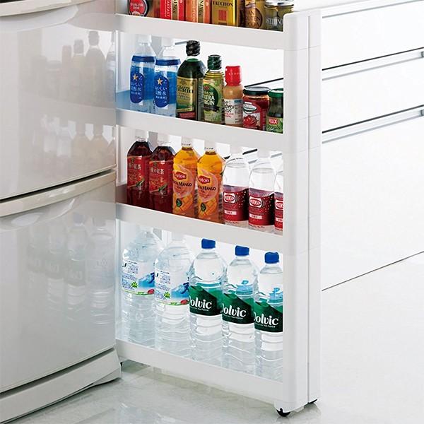 隙間収納 約 13cm 幅 隙間収納ラック 棚 洗面所 キッチン トイレ 隙間