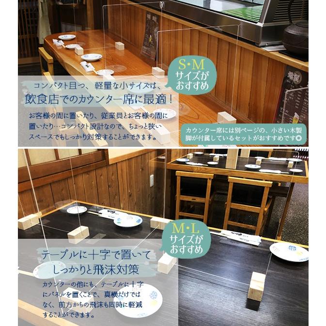 友澤木工 飛沫防止パネル 飛沫防止 塩ビ板 飛沫防止板 飛沫防止ボード