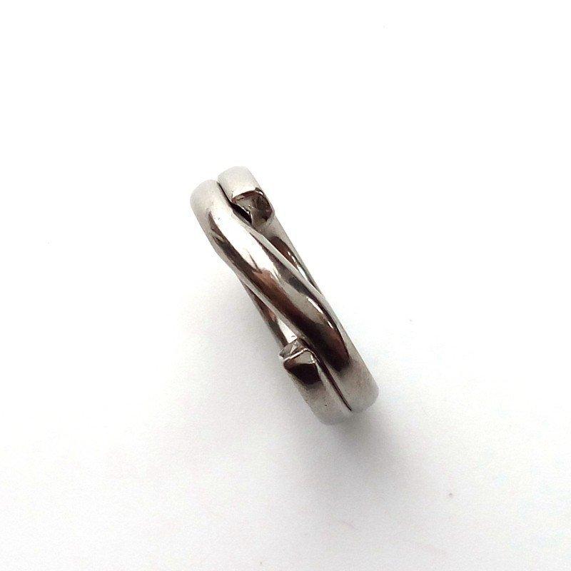 平打ちスプリットリング 5.6mm 10個 (#4)(W10) : うさぎのインク屋さん