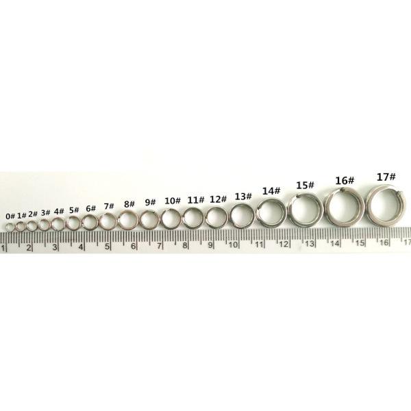 平打ちスプリットリング 5.6mm 10個 (#4)(W10) : うさぎのインク 平打ちスプリットリング 5.6mm 10個 (#4)(W10) : うさぎのインク