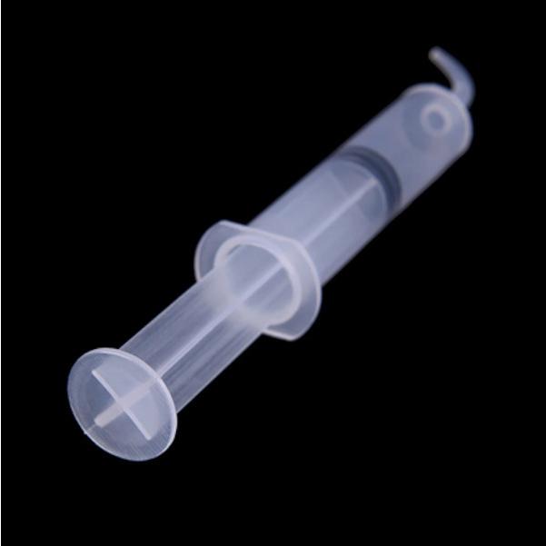 カーブ シリンジ 12ml 1本 メモリ付き 工作 園芸 注射器 (K6) : うさぎ