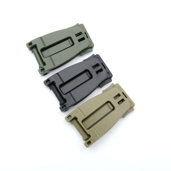 コネクションバックル オリーブドラブ 1個 ウェビングクリップ