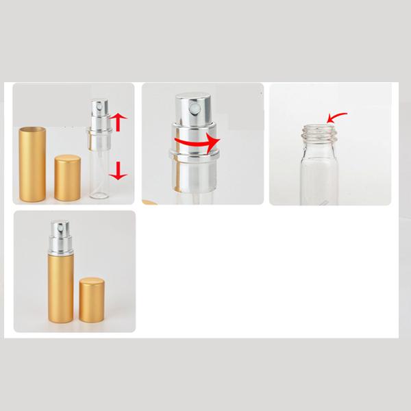 通販 激安 アトマイザー 香水 おしゃれ スプレー ピンク かわいい 詰め替え 5ml 1本 Z55 Columbiatools Com