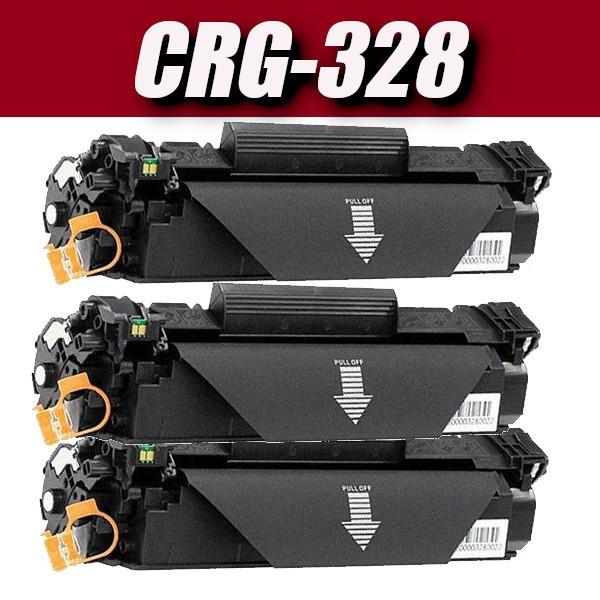 CRG-328 キャノン トナーカートリッジ 328 互換 ブラック単品x3 satera レーザービームプリンター (Z ...